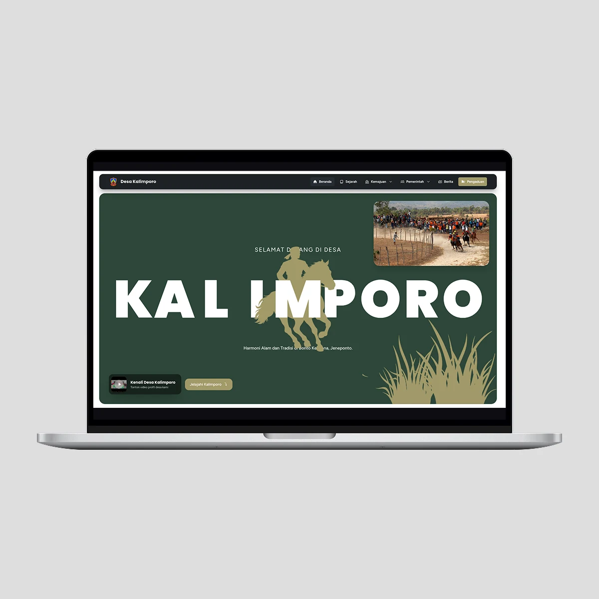 Built an information hub and public services for Kalimporo