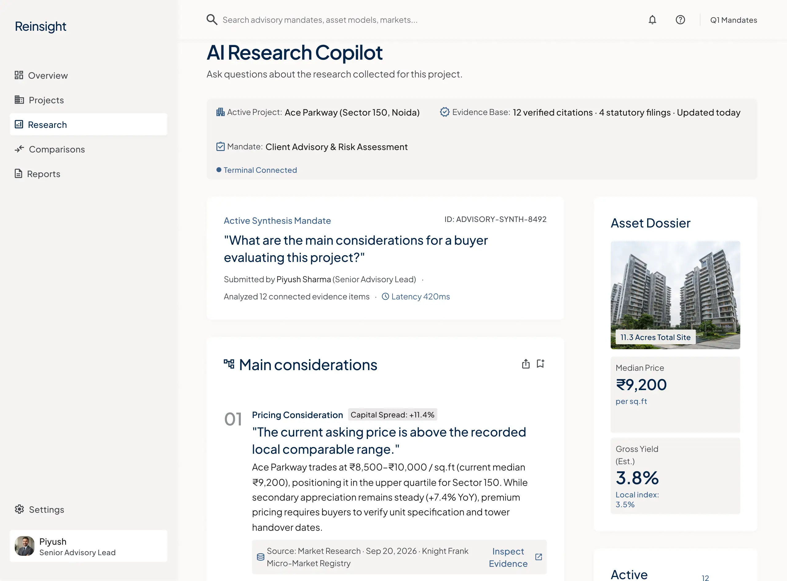 AI-powered property research platform at ReInsight preview 2